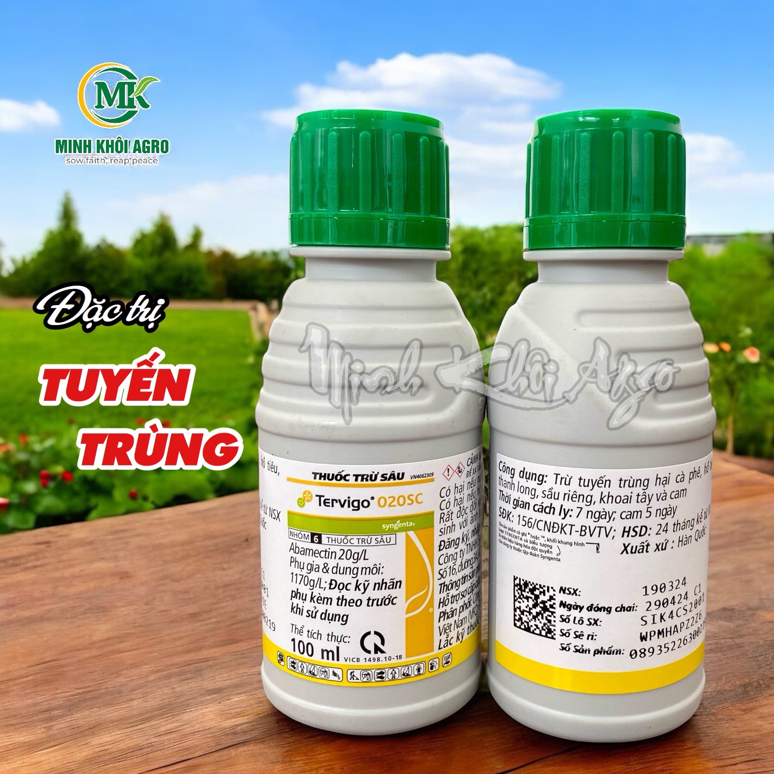 Thuốc đặc trị tuyến trùng Tervigo 020SC - Chai 100ml
